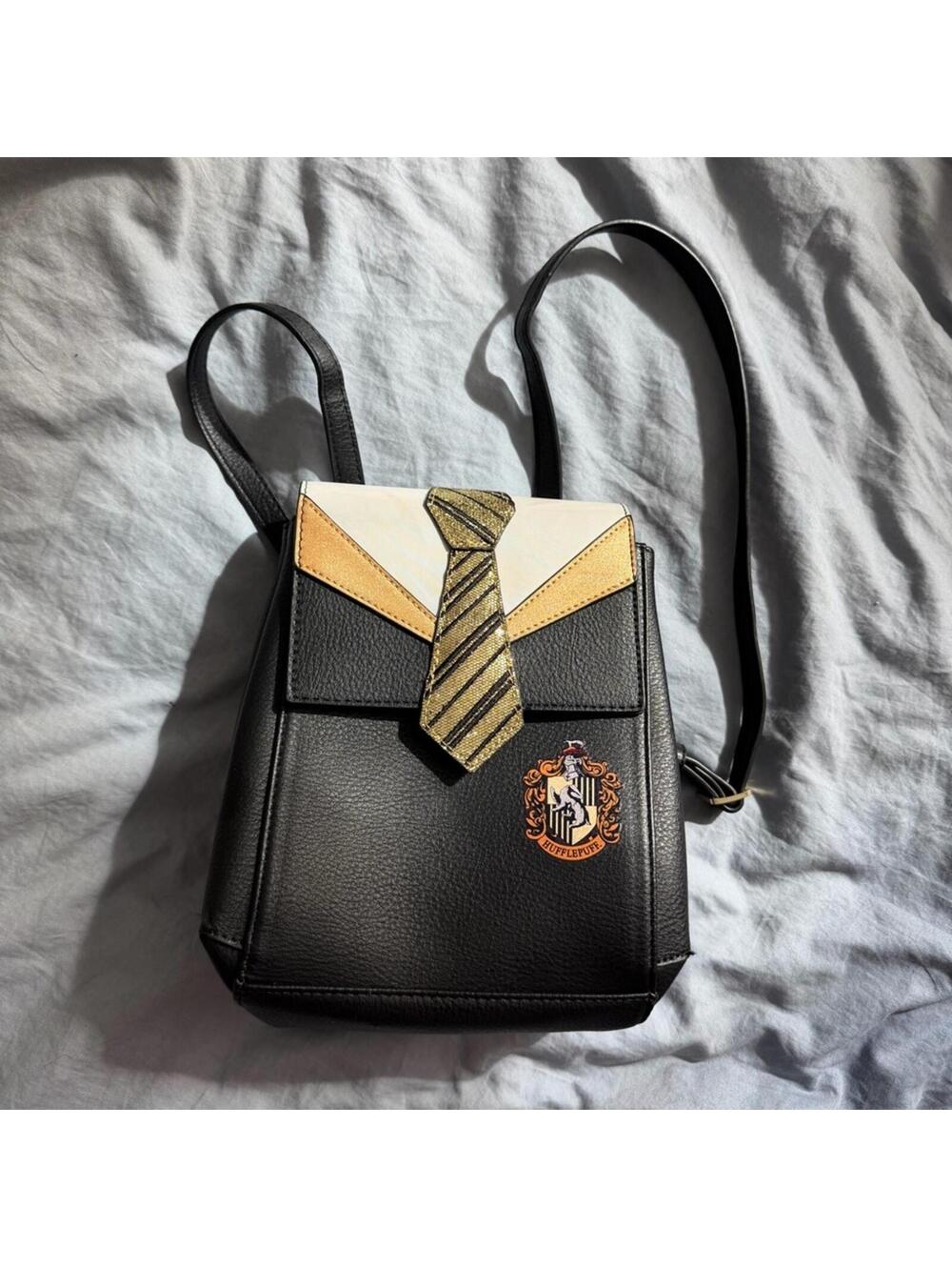 Danielle Nicole Harry Potter Hufflepuff Mini Backpack Handbag Uniform Crossbody